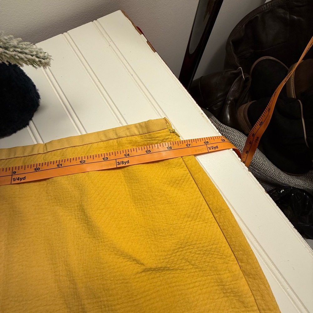 The Limited Mustard Pencil Skirt - Picture 6 of 9